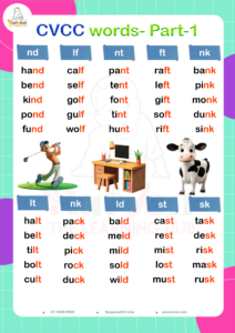 CVCC Words List – Phonics Worksheet for Final Consonant Blends