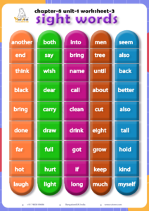 Sight Words List – Common words to improve reading fluency