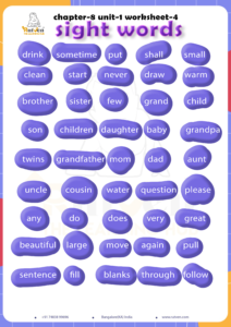 Sight Words List – Common words to improve reading fluency